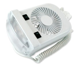Fan Light Combo, simple to use, easy to store!