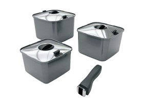 Revolutionary space saving cookware!