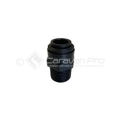 JOHN GUEST STRAIGHT 12MM X 1/2' BSPT MALE ADAPTOR