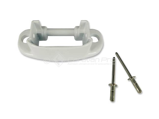 CAREFREE AWNING CARPORT FOOT - WHITE