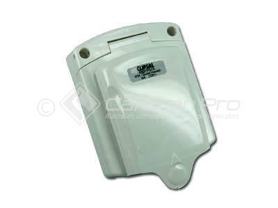 NEW STYLE CLIPSAL POWER INLET - 15 AMP