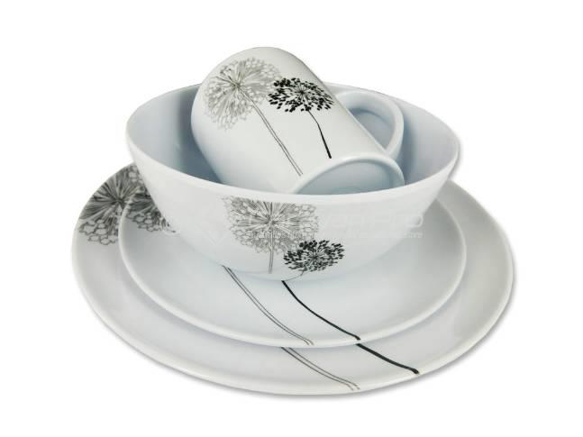 COAST DANDELIONS MELAMINE 16PC DINNER SET