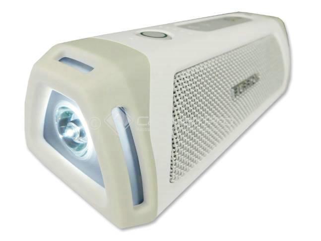 FURRION LIT WHITE PORTABLE BLUETOOTH SPEAKER