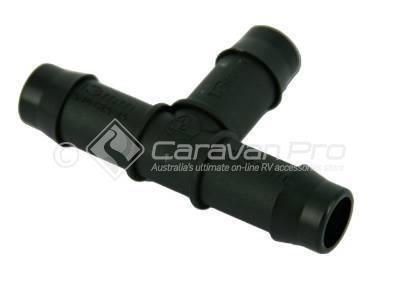 13MM PLASTIC BARBED TEE