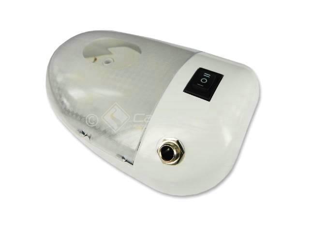 Coast LED Oval Light 12V With Power Jack White C4505G.