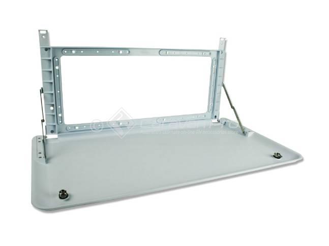 PICNIC TABLE WITH BACKING PLATE WHITE (M300-200)