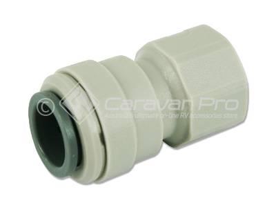 JOHN GUEST FEMALE PLASTIC CONNECTOR 12MM X 3/8 FBSP