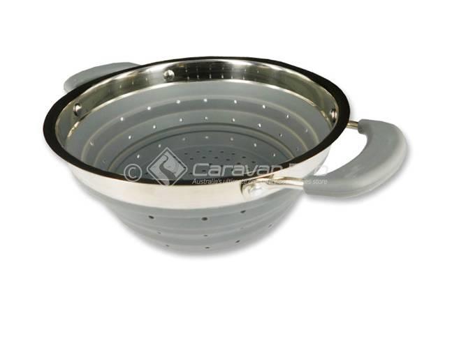 SUPEX COLLAPSIBLE COLANDER GREY