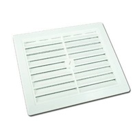 Camec Vent - WHITE PLASTIC 207MM X 175MM (AC44)