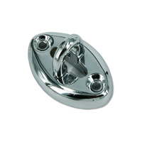 Camec Cabin Hook Eye Only (Part 008187) – Chrome Replacement Eye for Cabin Hook Mounting