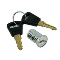 Camec 3‑Point Door Lock Barrel & Keys – Part 014392 (Includes 2 Keys)