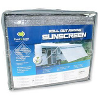 12' COAST SUN SCREEN SHADE T/S CAREFREE AWNING - 3415MM X 1800MM