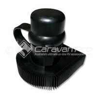 BLACK SHIN PROTECTOR WITH TOWBALL COVER