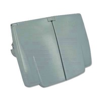 CMS TWIN WHITE POWER OUTLET 240V  (JAC4220L)