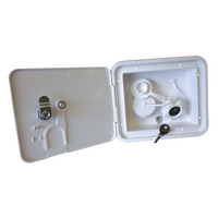 Jayco Dual Lockable Water Filler with Plastic Valve (800‑01081) – Mains + Tank Inlets