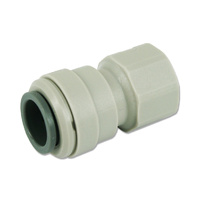 JOHN GUEST FEMALE PLASTIC CONNECTOR 12MM X 3/8 FBSP