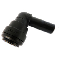 JOHN GUEST STEM ELBOW 12MM CONNECTOR - PLASTIC