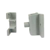 CATCH PIVOT SHOWER DOOR GREY 2 PARTS