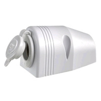 12V SURFACE MOUNT ACCESSORY SOCKET - WHITE
