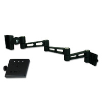 SPHERE S2 BLACK TRIPLE ARM TV BRACKET