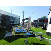 BBQ ARM 850MM BLACK LARGE INC MOUNT