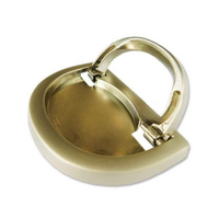 Jayco Flush-Mount D‑Handle Pull (Chrome) – Model C2741D / FMP02-MN RV Cabinet Handle