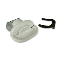 WINDOW SHADE TURNLOCK - WHITE