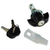 Jayco C8552D Boot Lid Lock – Black Metal Lock with 2 Keys for Caravan Storage Boot