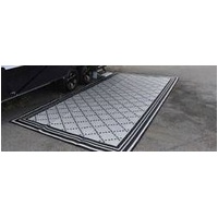 EVERYDAY 4.0M X 2.4M GROUND MAT BLACK/GREY REVERSABLE