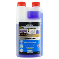 Chemtech Portasol Portable Toilet Sanitiser 1L (POR-1L) – Biodegradable, RV & Camping Use